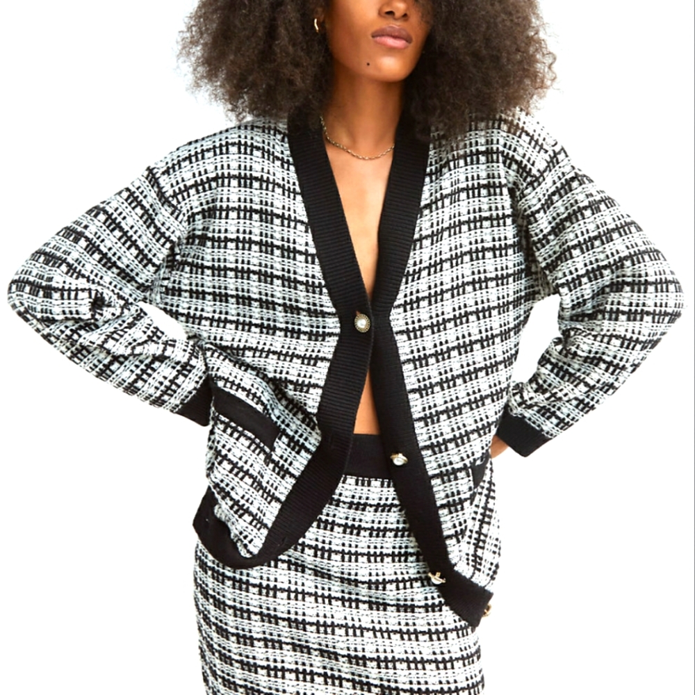 NWT BABATON LACER Cardigan